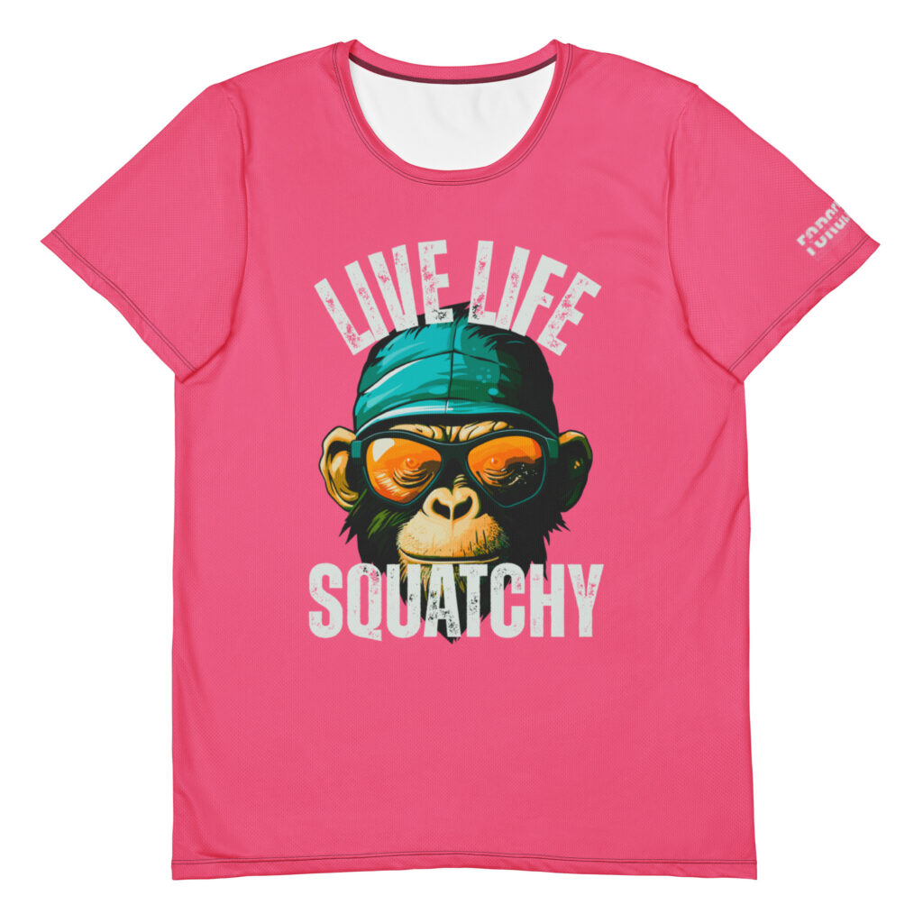 Live Life Squatchy Athletic Tee (M)