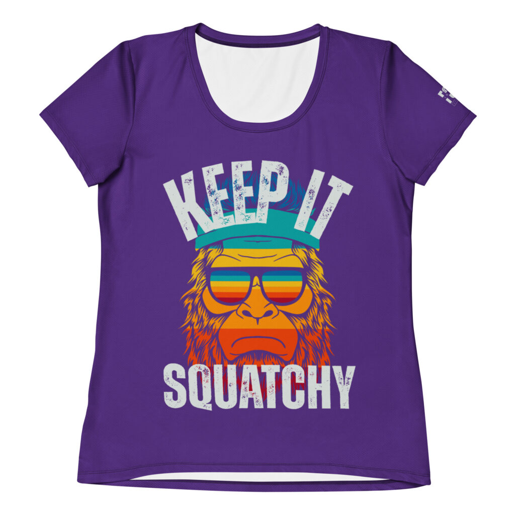 Keep it Squatchy Athletic Tee (W)