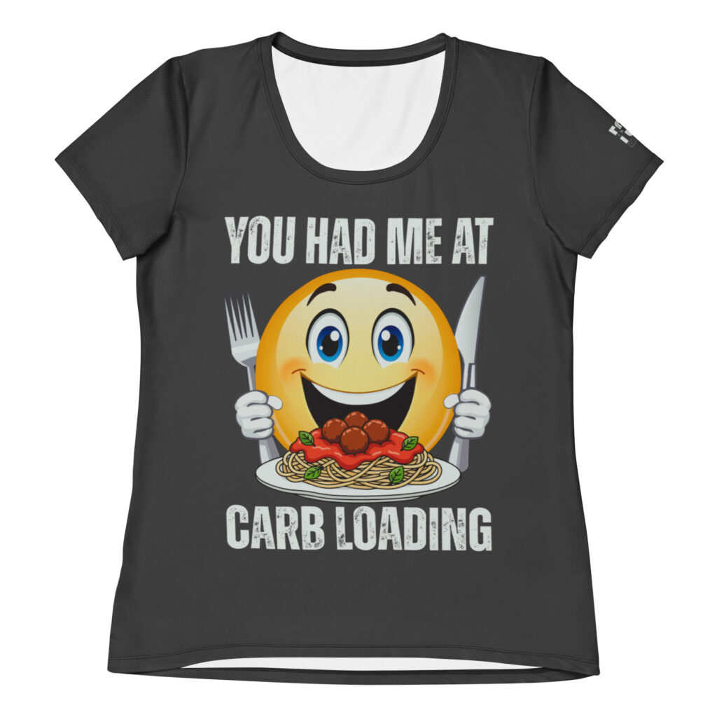 Carb Loading Athletic Tee (W)