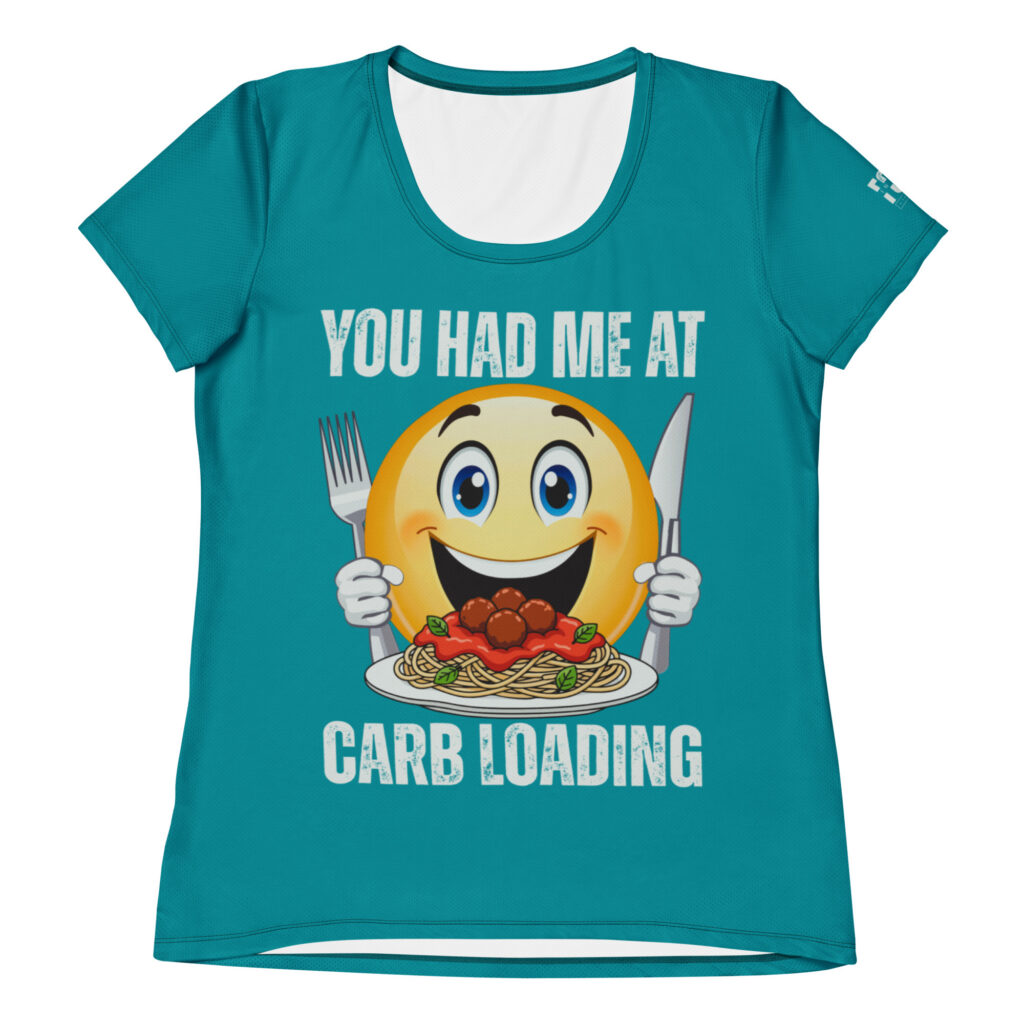 Carb Loading Athletic Tee (W)