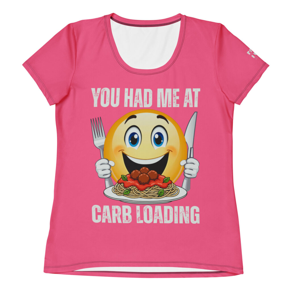 Carb Loading Athletic Tee (W)