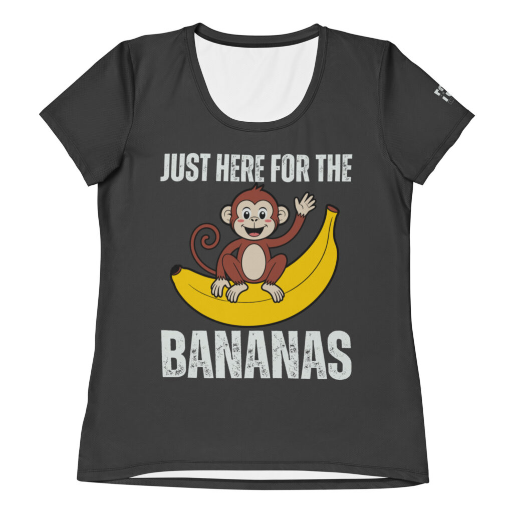 For the Bananas Athletic Tee (W)