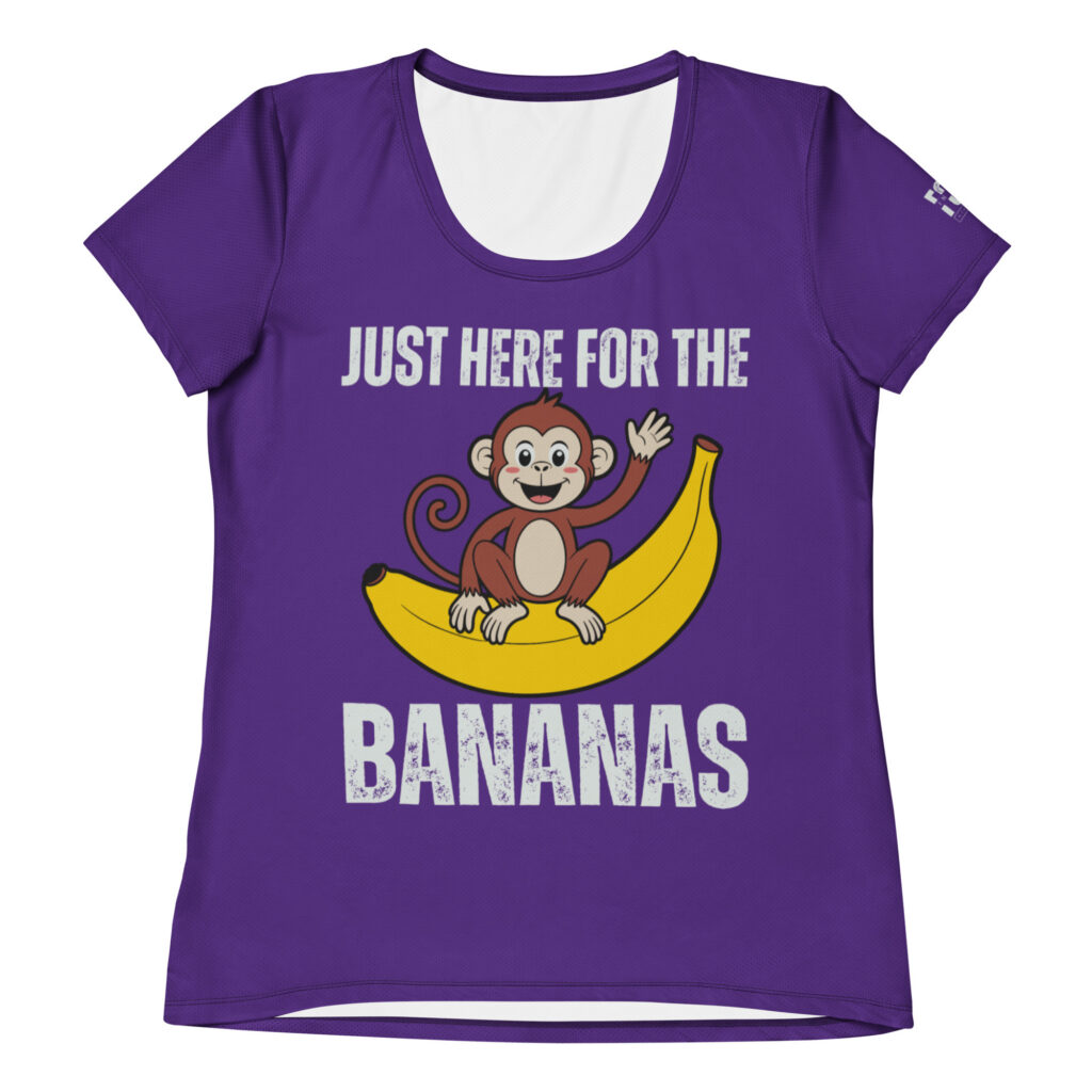For the Bananas Athletic Tee (W)