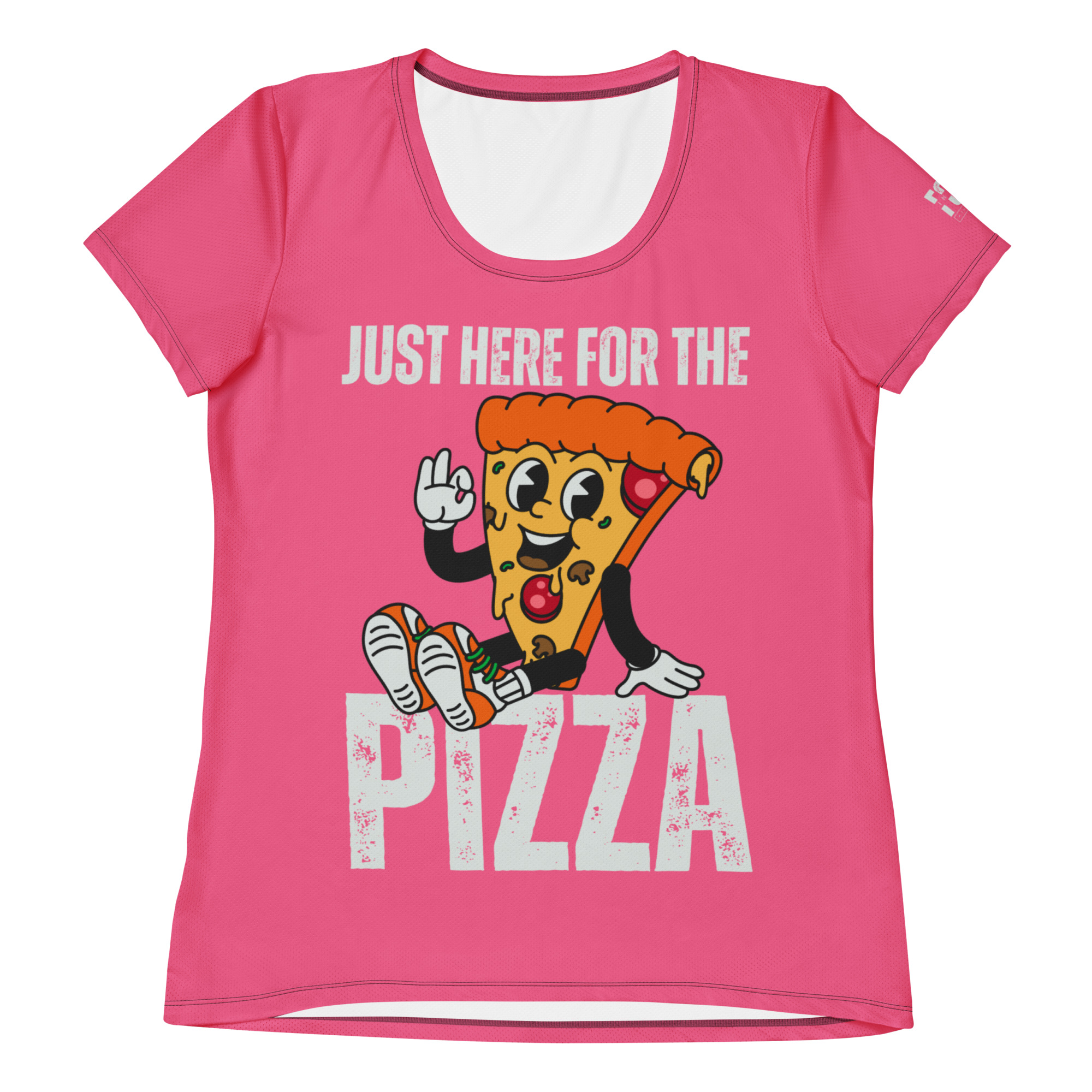For the Pizza Athletic Tee (W)