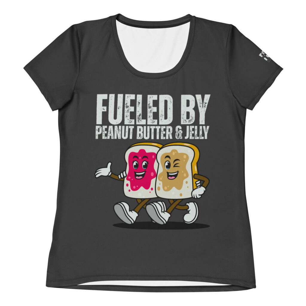 Fueled by PB&J Athletic Tee (W)