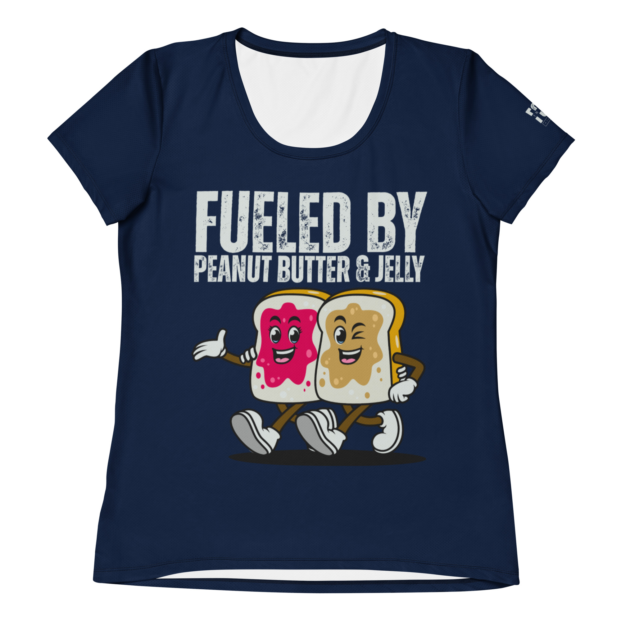 Fueled by PB&J Athletic Tee (W)