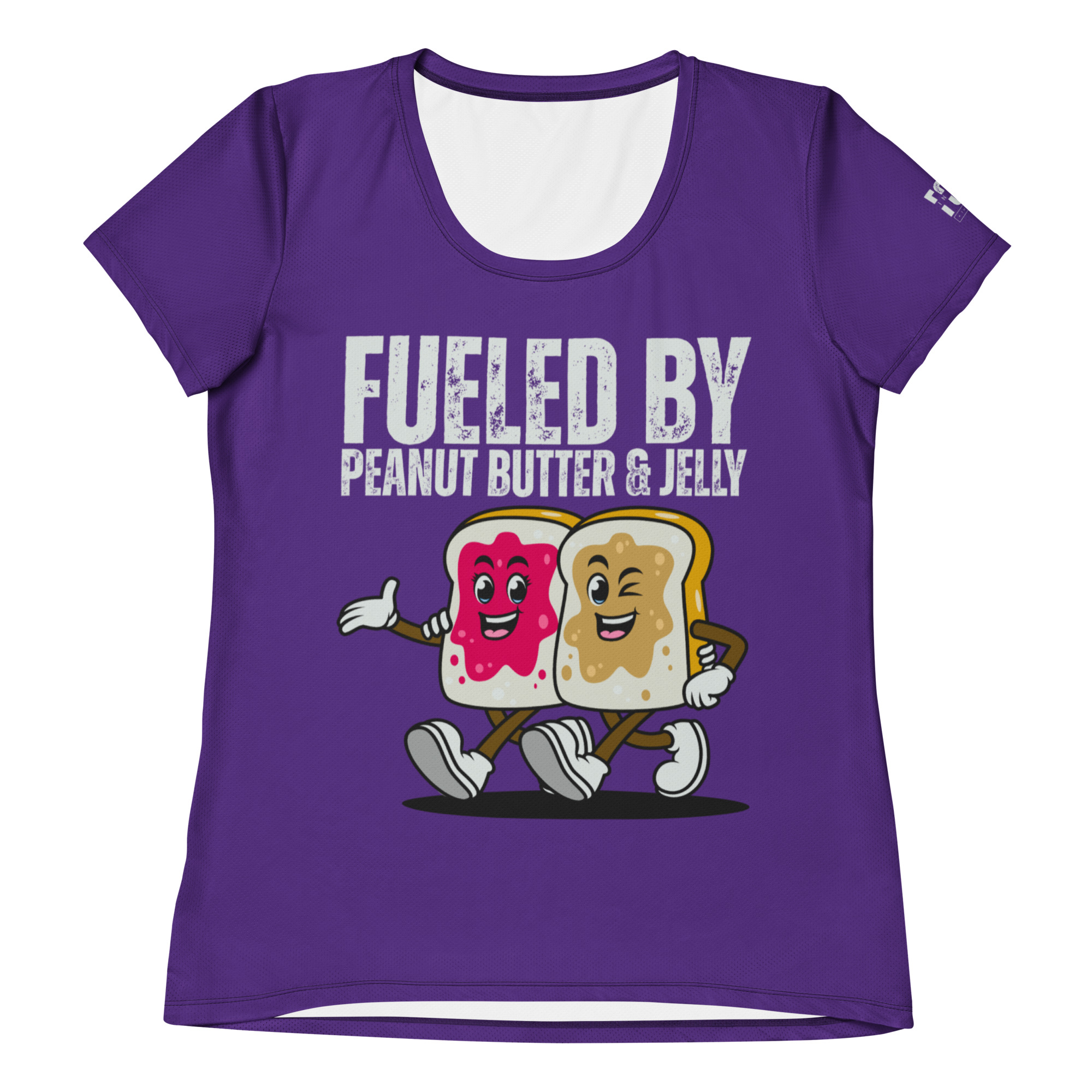 Fueled by PB&J Athletic Tee (W)
