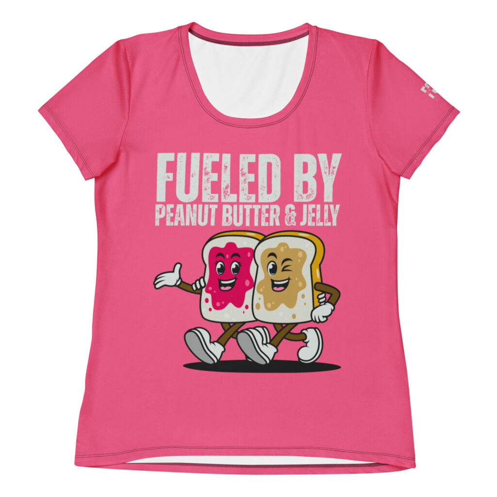 Fueled by PB&J Athletic Tee (W)