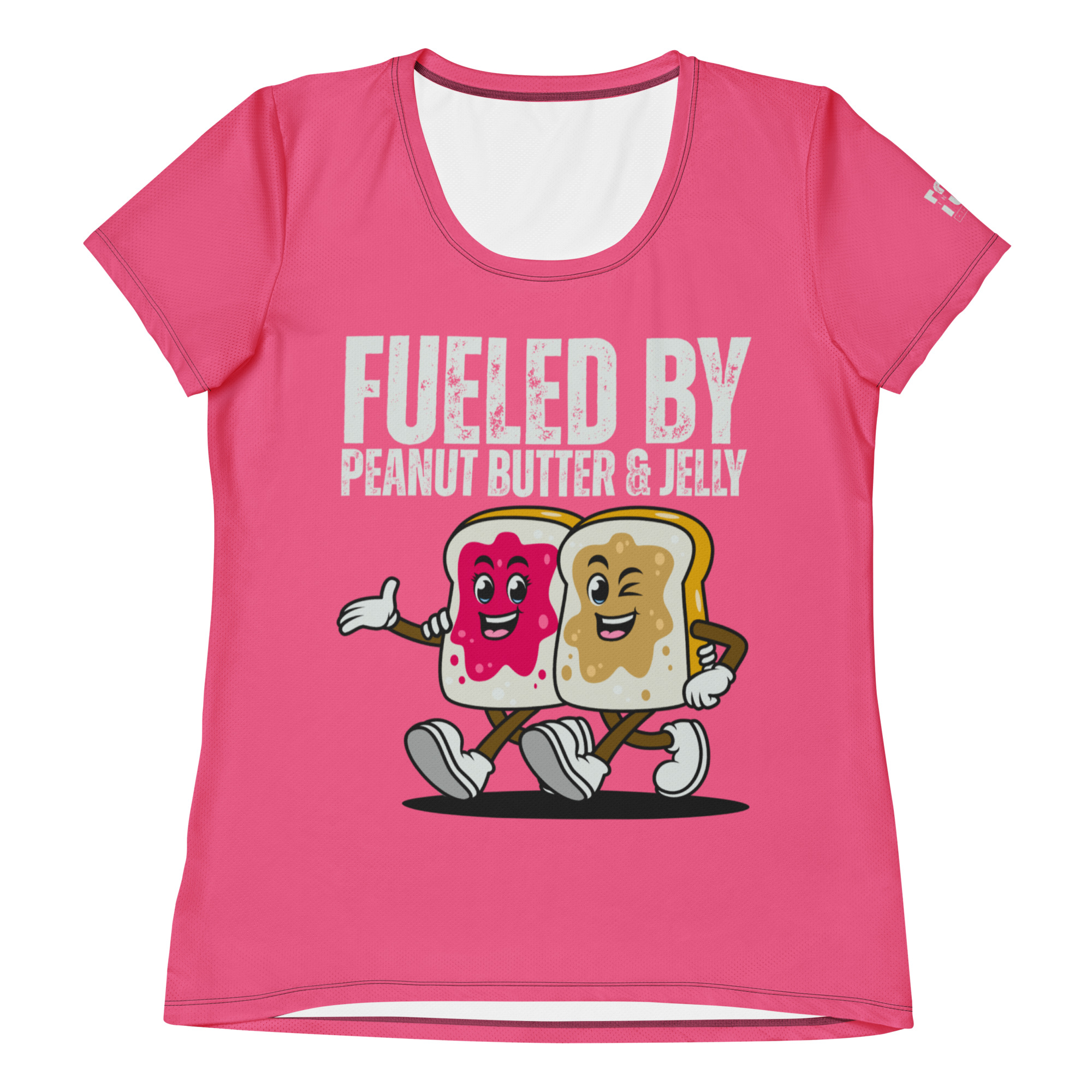 Fueled by PB&J Athletic Tee (W)